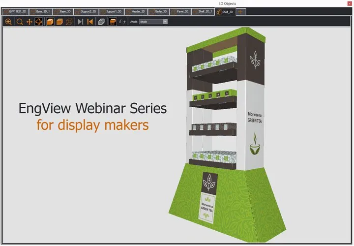 EngView Webinars for Display Makers