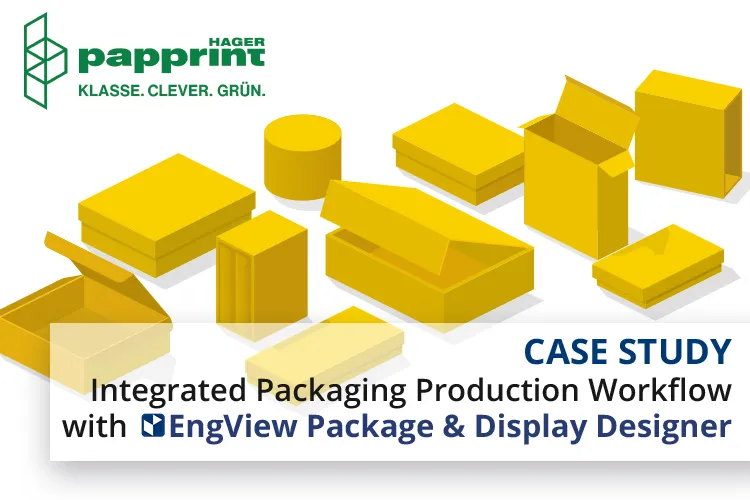 Case Study: Integration of EngView Package & Display Designer in Hager Papprint GmbH Packaging Production Workflow