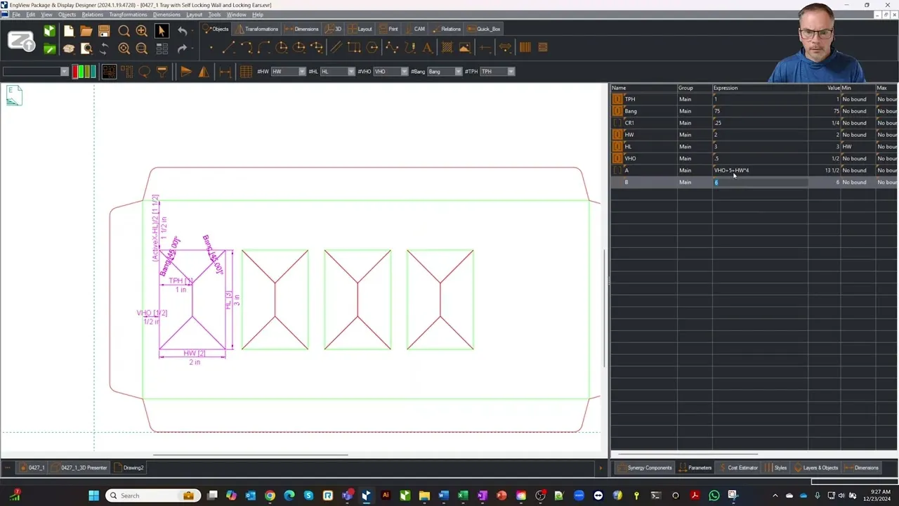 Custom Insert Resizes Box