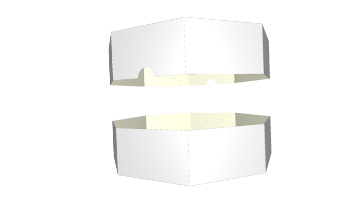 Glued - Eight-Cornered Base