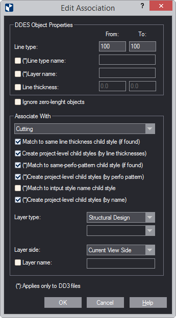 Edit an Association