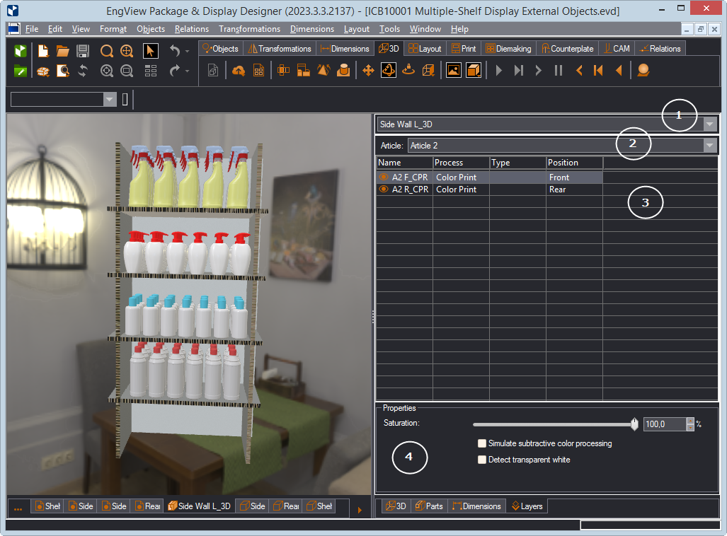 Layers Tab