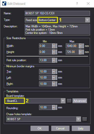 Align and Template Properties