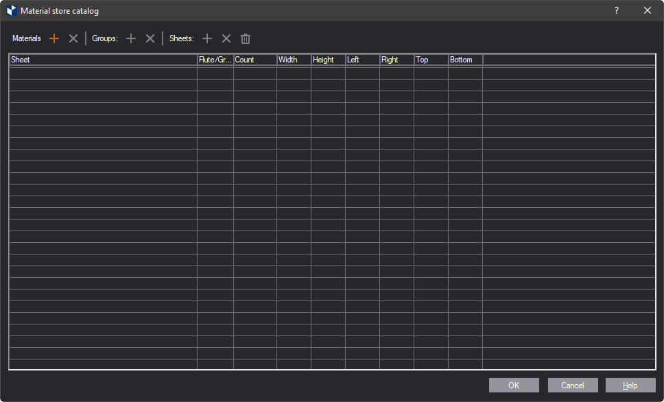 Groups Sheets