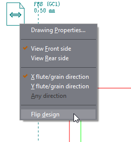 Flipping a Design