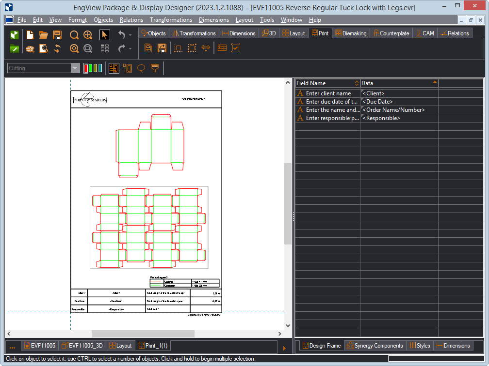 Image: Design Frame Workspace