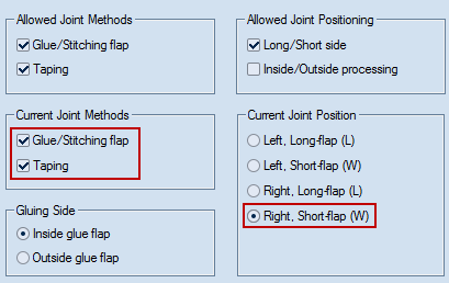 Right Short Flap