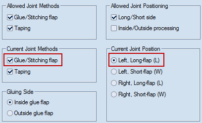 Left Long Flap