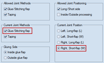 Right Short Flap
