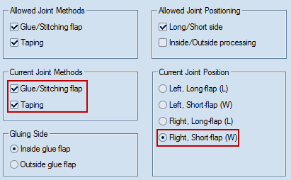 Right Short Flap