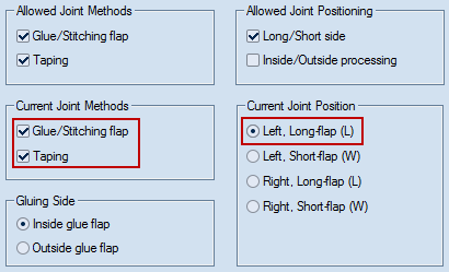 Left Long Flap