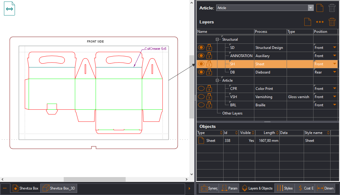 Sheet Layer