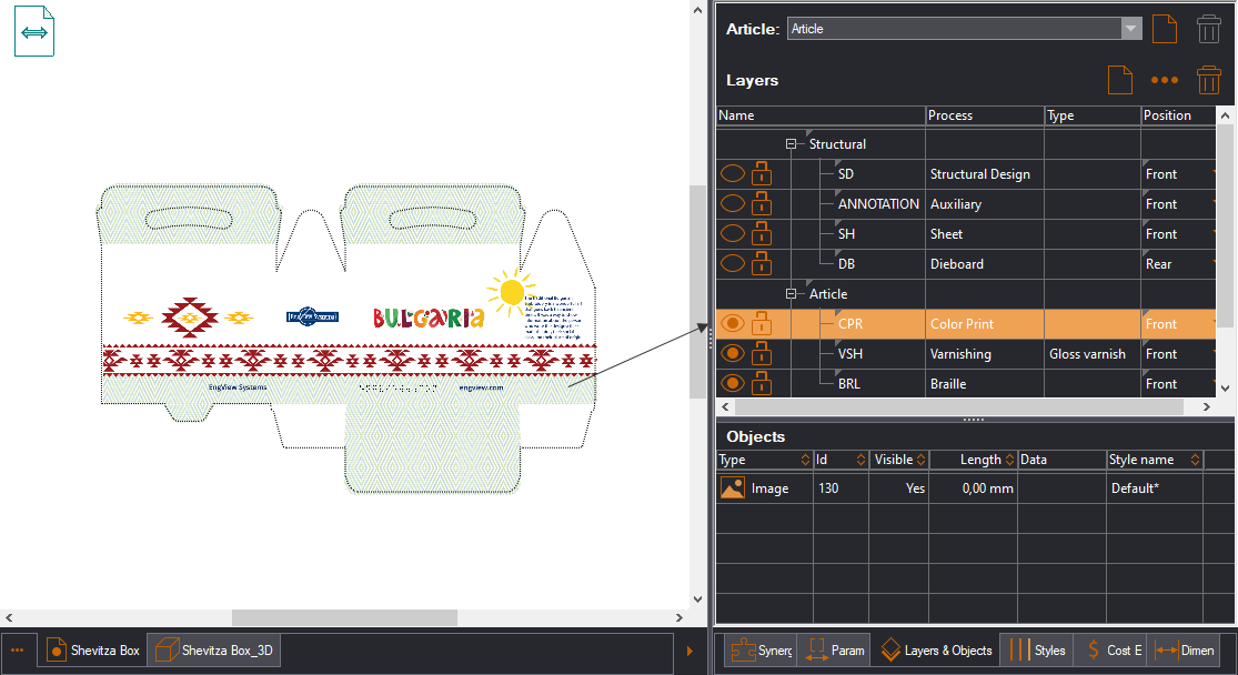Dieboard Layer