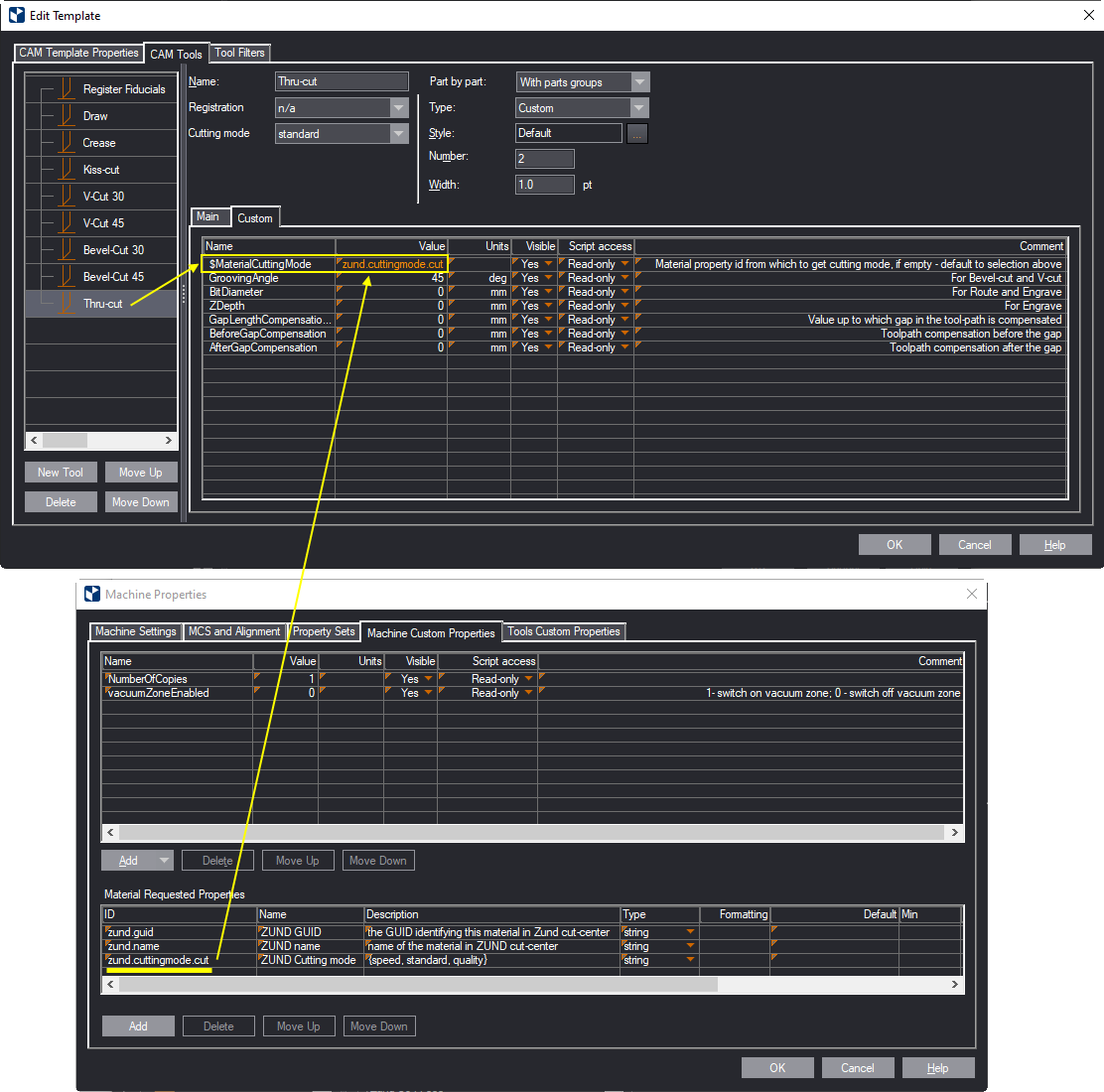 Material Types Properties
