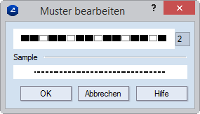 Benutzerdefiniertes Muster