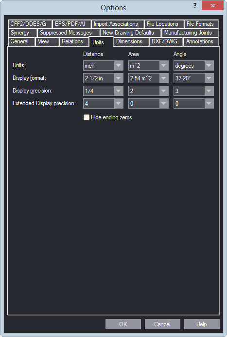 Display Precision Modes