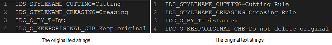 Installed Control Strings