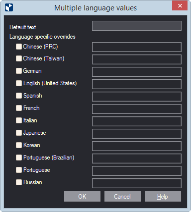 Multilanguage Translations