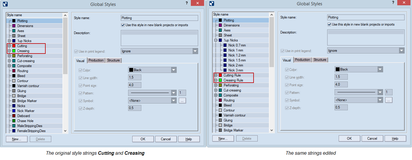Installed Control Strings