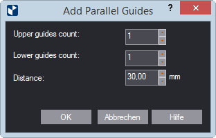 Parallele Hilfslinien