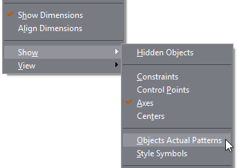 Check Pattern Visualization Command
