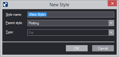 Create New Style