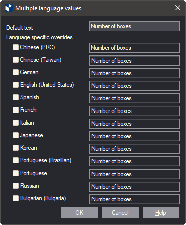 Multilanguage Icon